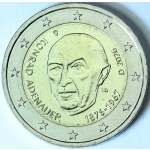 NEMČIJA 2€ 2026 - 150. rojstni dan Konrada Adenauerja (A,D,F,G,J)