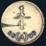AVSTRIJA 1/4 Kreuzer 1800 A - Franz II (I).