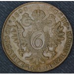AVSTRIJA 6 Kreuzer 1800 B - Franz II (I)