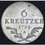 AVSTRIJA 6 Kreuzer 1795 A - Franz II (I)