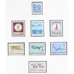 Avstrija Lot 8 znamk 1968