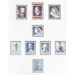 Avstrija Lot 9 znamk 1968
