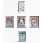 Avstrija Lot 5 znamk 1968