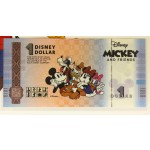Disney 1 Dolar 2025 - Pluto - UNC