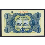 Slovenija 1 lira 1944 (serija G) - XF