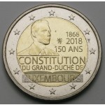 LUKSEMBURG 2€ 2018 - 150th anniversary of the Luxembourg Constitution
