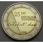 SLOVENIJA  2€ 2016 - 25. obletnica osamosvojitve Republike Slovenije