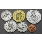 JAMUL NATION / CROW TRIBES 1 Cent / 1 Dollar 2017  - Lot 6 kovancev - UNC