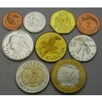 MALAWI 1 Tambala / 10 Kwacha 1995/2006  - Lot 9 kovancev - UNC