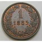 AVSTRIJA 1 Kreuzer 1885 - aUNC