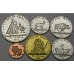 JAMUL NATION / APACHE TRIBES 1 Cent / 1 Dollar 2016 - Lot 6 kovancev - UNC