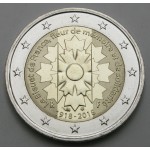 FRANCIJA 2€ 2018 - Centenary of the end of World War I