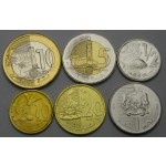 MAROKO 10 Santimat / 10 Dirhams 2011/2013  - Lot 6 kovancev - UNC