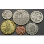 OGALA SIOUX TRIBE 1 Cent / 1 Dolar 2014  - Lot 6 kovancev - UNC