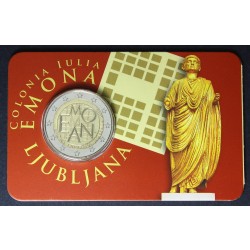 SLOVENIJA 2€ 2015 - Ljubljana Emona - kartica 