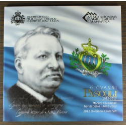 SAN MARINO 1, 2, 5, 10, 20, 50 Centov & 1, 2, 5 Euro 2012