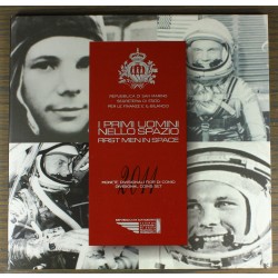 SAN MARINO 1, 2, 5, 10, 20, 50 Centov & 1, 2, 5 Euro 2011