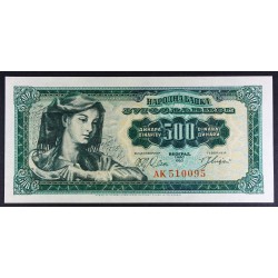 500 dinarjev 1963 - AK - UNC