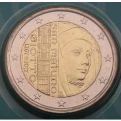 SAN MARINO 2€ 2017 - 750th anniversary of Giotto 