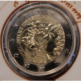 MALTA 2€ 2023 - 550. obletnica rojstva Nikolaja Kopernika