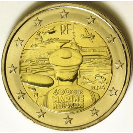 FRANCIJA 2€ 2026 - 400. obletnica francoske mornarice