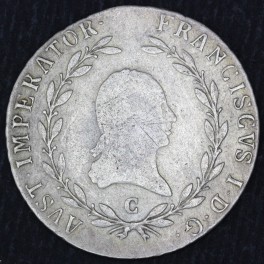 AVSTRIJA 20 Kreuzer 1809 C - Franz II (I).