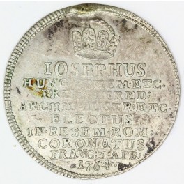 MADŽARSKA srebrna medalja 1764  - Kronanje Joseph II.