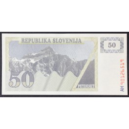 50 tolarjev 1990 - AH - UNC