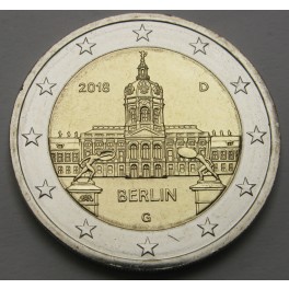 NEMČIJA 2€ 2018 - Berlin - Charlottenburg Palace - (A,D,F,G,J )