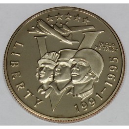 ZDA 1/2 dolarja 1993 - WORLD WAR II 50TH ANNIVERSARY