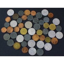 NEMČIJA - Lot 50 kovancev različnih letnic in kovnic #6