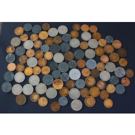 NEMČIJA - Lot 100 kovancev različnih letnic in kovnic #15