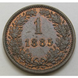 AVSTRIJA 1 Kreuzer 1885 - aUNC