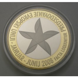 SLOVENIJA 3€ 2008 PROOF - Predsedovanje EU