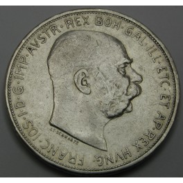 AVSTRIJA 5 Kron 1909 -  ST. SCHWARTZ