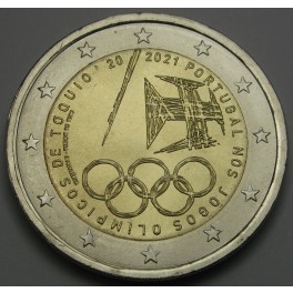 PORTUGALSKA 2€ 2021 -  Olimpijske igre Tokio