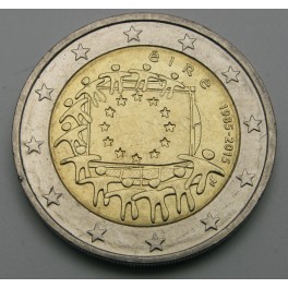 IRSKA 2€ 2015 - 30. obletnica zastave Evropske unije
