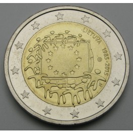 LITVA 2€ 2015 - 30. obletnica zastave Evropske unije
