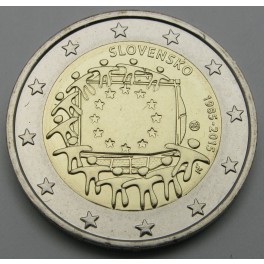 SLOVAŠKA 2€ 2015 - 30. obletnica zastave Evropske unije